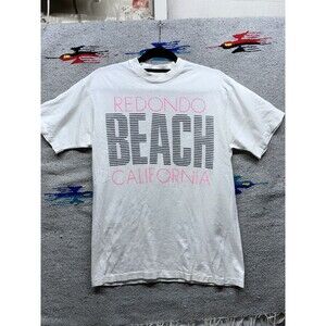 Vintage 80s Redondo Beach California single stitch t shirt Medium